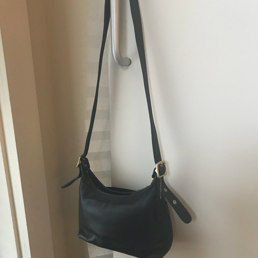 Coach cross body bag BLACK leather